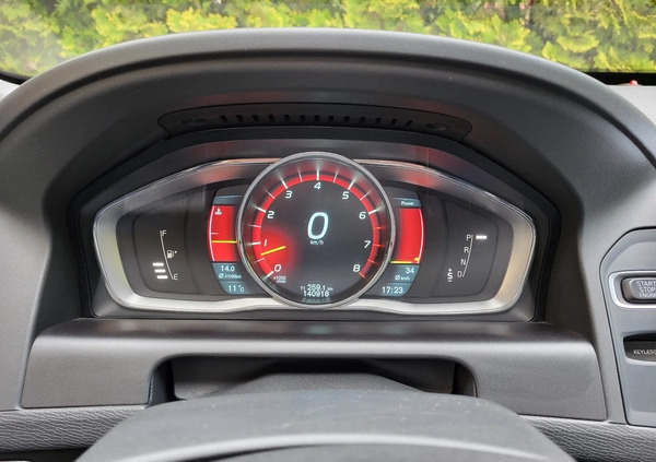 Volvo XC 60 cena 84500 przebieg: 140000, rok produkcji 2014 z Skawina małe 154